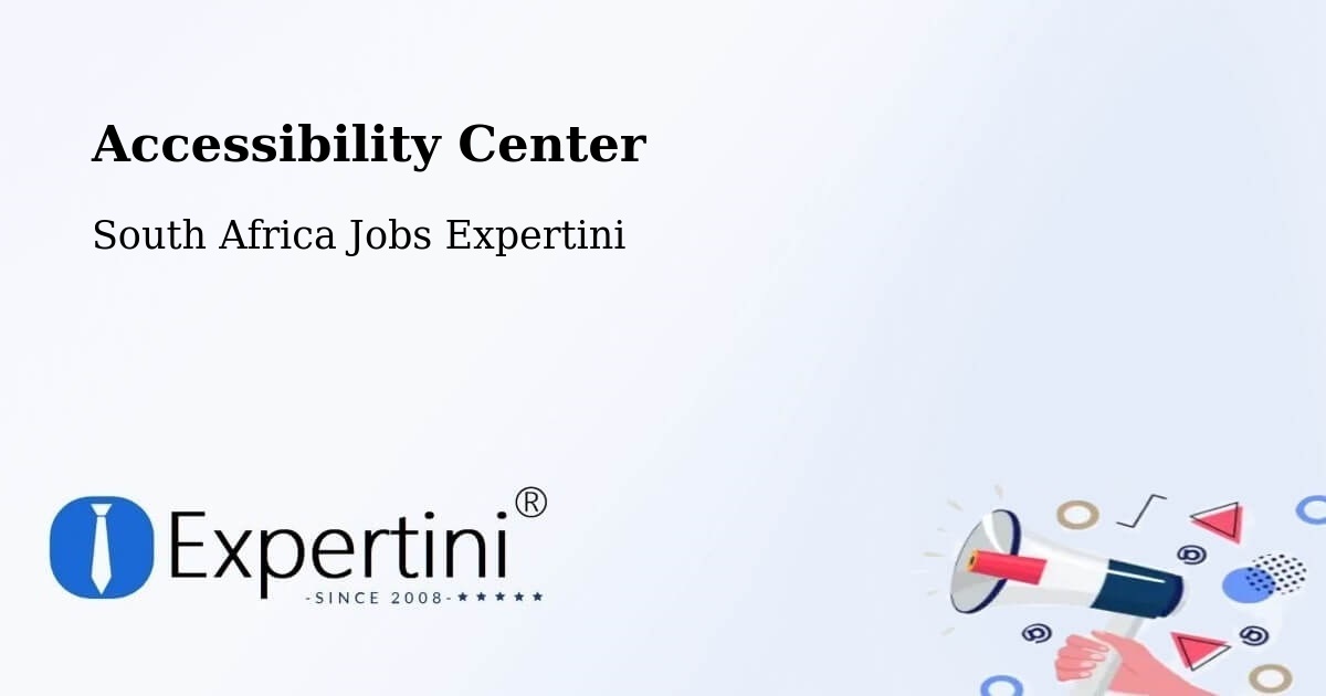 Accessibility Statement – Hoopstad - South Africa Jobs Expertini