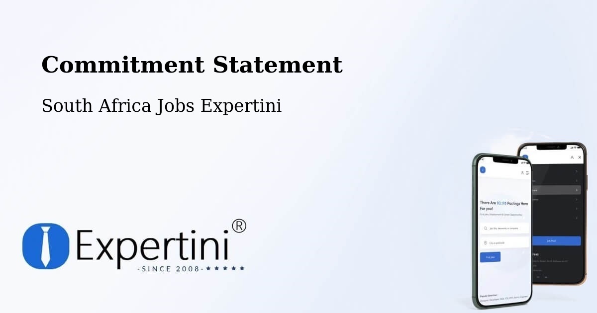 Corporate Commitment – Hoopstad - South Africa Jobs Expertini